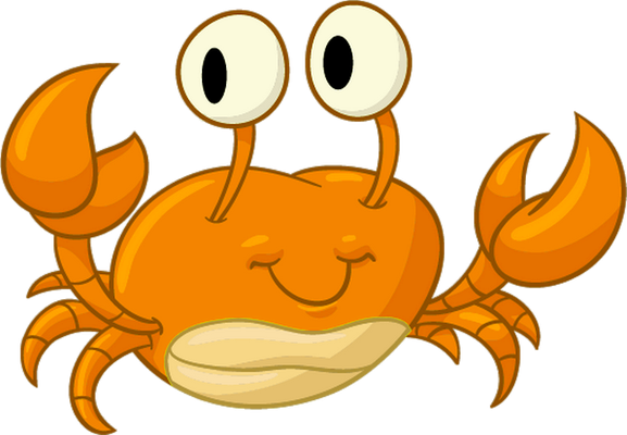 crabe - faune aquatique - animaux - smiley émoticône émoji cartoon clipart illustration - artémotic