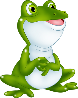grenouille - faune aquatique - animaux - smiley émoticône émoji cartoon clipart illustration - artémotic