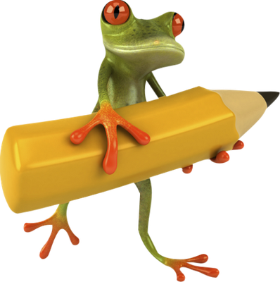 grenouille - faune aquatique - animaux - smiley émoticône émoji cartoon clipart illustration - artémotic