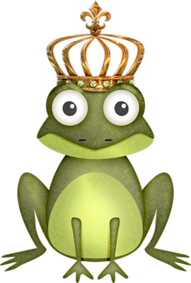 grenouille - faune aquatique - animaux - smiley émoticône émoji cartoon clipart illustration - artémotic