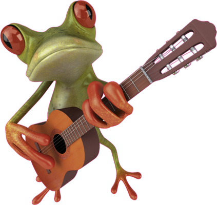 grenouille - faune aquatique - animaux - smiley émoticône émoji cartoon clipart illustration - artémotic