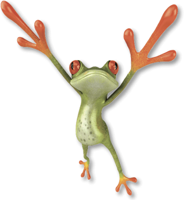 grenouille - faune aquatique - animaux - smiley émoticône émoji cartoon clipart illustration - artémotic