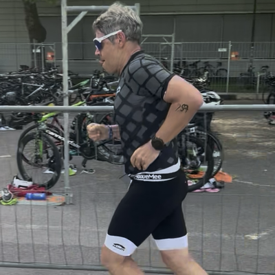 Christian Harzenmoser mit Problemen beim Laufen
