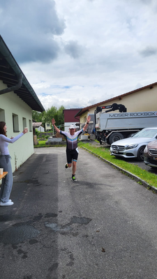Torsten Queisser geniesst den Lauf