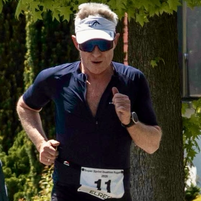Philip Schädler bei seiner 4. Teilnahme auf der Laufstrecke