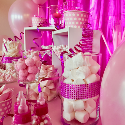 Candy Bar Pink Party-Deko Bremerhaven