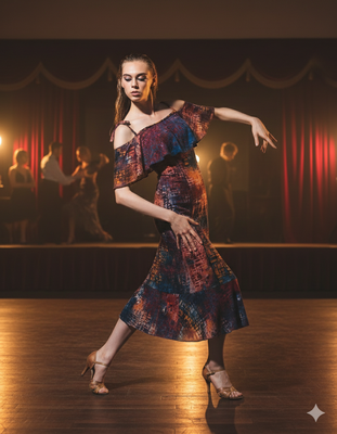 JET LAG studio tango haljina, ručni rad, Zagreb