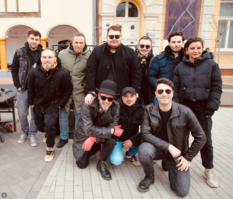 Ogenj, haljine koju je dizajnirao JET LAG studio, ručni rad, Zagreb