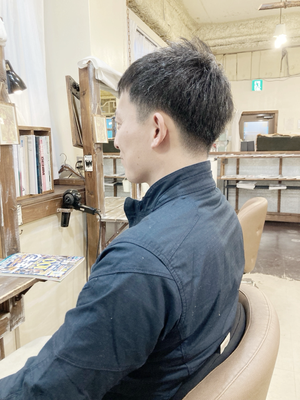 40代　自営業　カット　¥5,850