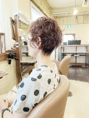 40代　主婦　カット・カラー