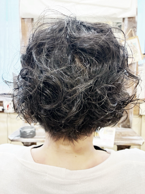 50代　主婦　くせ毛カット  ¥5,850