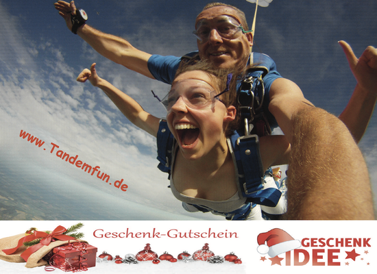 Geschenkidee Fallschirmspringen Deggendorf