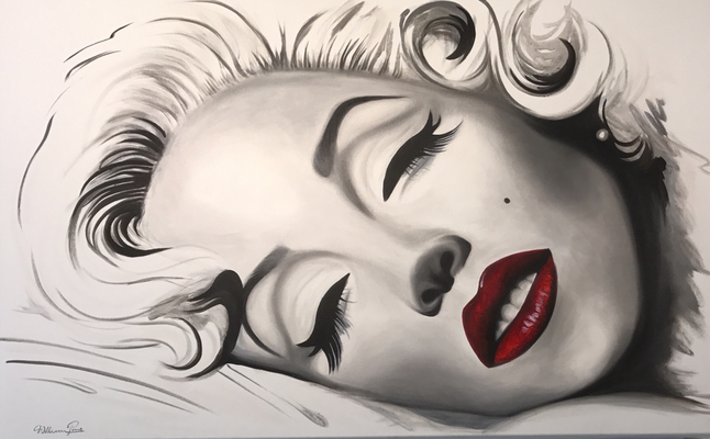 Marilyn, Acryl auf Leinwand. 70 x 100 cm. 170.00€