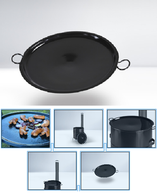 Grillplatte für Gulaskanone