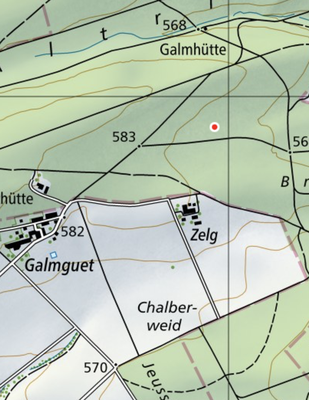 Zürcher Hans - Wanderkarte