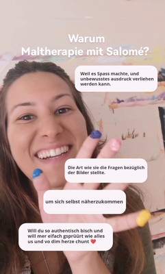 Maltherapie mit Salomé