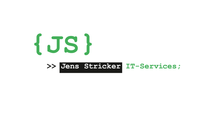Logo Jens Stricker IT Services by Heckdesign