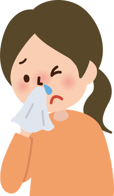 鼻炎、鼻水、花粉症、くしゃみ、蓄膿症