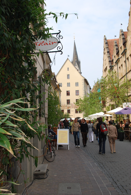 Zollernstrasse im Sommer
