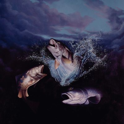 Armageddon, oil on canvas, 48”x 48”.