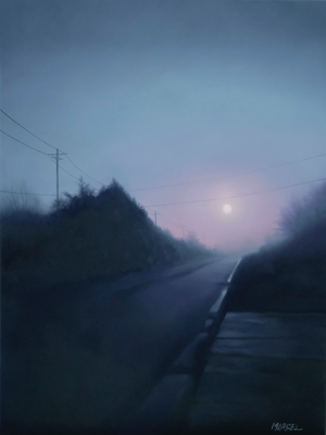 5 A.M., oil on canvas, 24”x 18”.