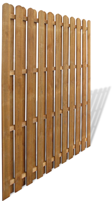 recinzioni in legno impregnato