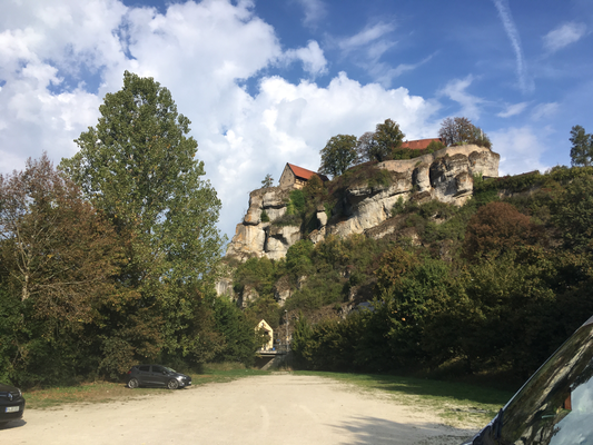 die Burg Pottenstein