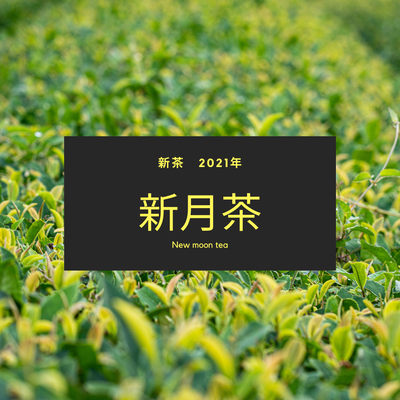 【2021年新茶】有機茶　川根茶　新月茶　（内容量： 100g）