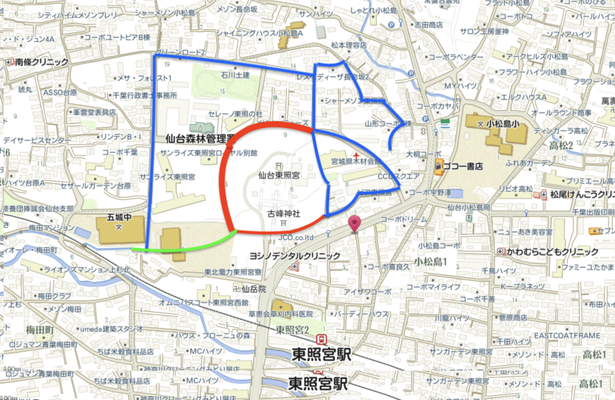 現代の地図