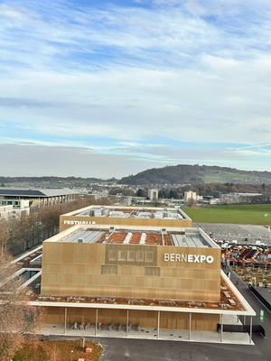 Blick aus dem Hotel