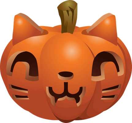 citrouille halloween - fête - loisirs - smiley émoticône émoji cartoon clipart illustration - artémotic