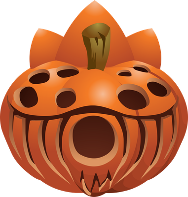 citrouille halloween - fête - loisirs - smiley émoticône émoji cartoon clipart illustration - artémotic
