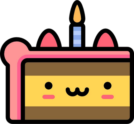 anniversaire - fête - loisirs - smiley émoticône émoji cartoon clipart illustration - artémotic