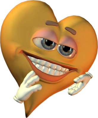 cœur saint-valentin - fête - loisirs - smiley émoticône émoji cartoon clipart illustration - artémotic
