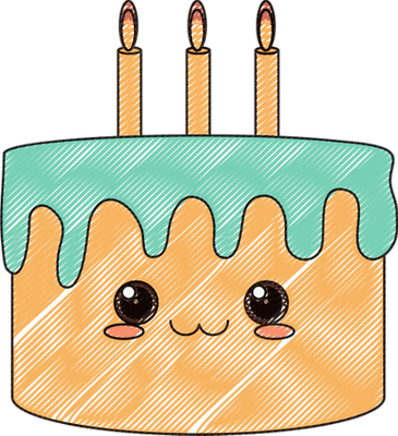 anniversaire - fête - loisirs - smiley émoticône émoji cartoon clipart illustration - artémotic