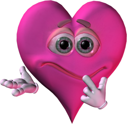 cœur saint-valentin - fête - loisirs - smiley émoticône émoji cartoon clipart illustration - artémotic