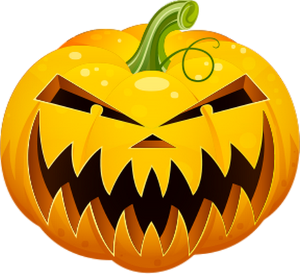 citrouille halloween - fête - loisirs - smiley émoticône émoji cartoon clipart illustration - artémotic
