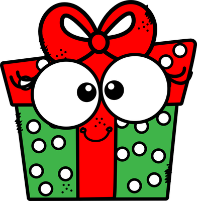 cadeau - fête - loisirs - smiley émoticône émoji cartoon clipart illustration - artémotic