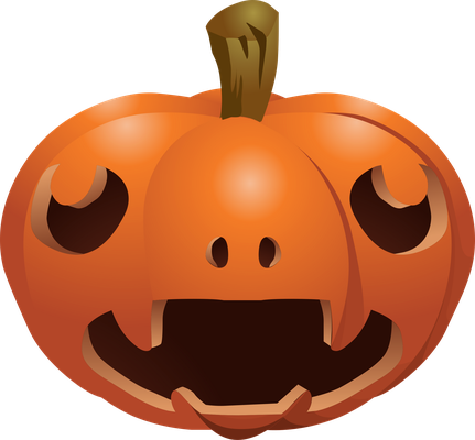 citrouille halloween - fête - loisirs - smiley émoticône émoji cartoon clipart illustration - artémotic