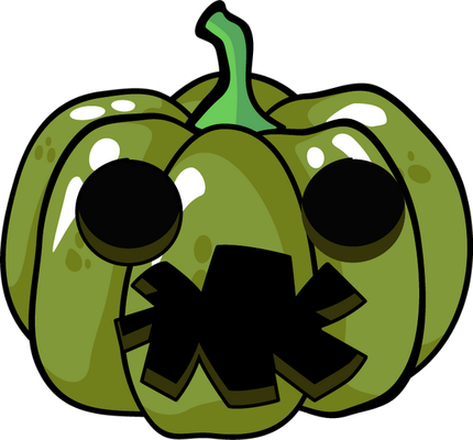 citrouille halloween - fête - loisirs - smiley émoticône émoji cartoon clipart illustration - artémotic