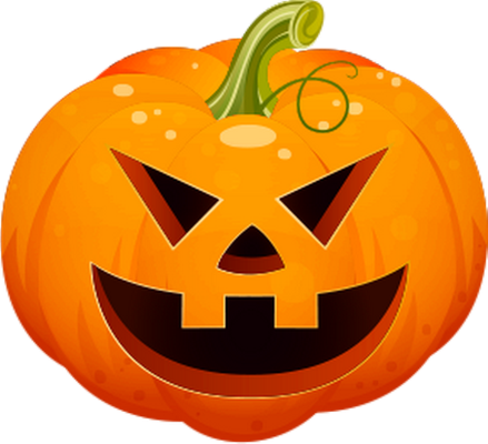 citrouille halloween - fête - loisirs - smiley émoticône émoji cartoon clipart illustration - artémotic