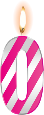 bougie d'anniversaire - fête - loisirs - smiley émoticône émoji cartoon clipart illustration - artémotic