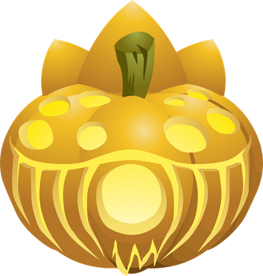 citrouille halloween - fête - loisirs - smiley émoticône émoji cartoon clipart illustration - artémotic