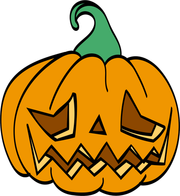 citrouille halloween - fête - loisirs - smiley émoticône émoji cartoon clipart illustration - artémotic