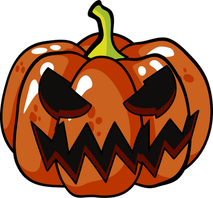 citrouille halloween - fête - loisirs - smiley émoticône émoji cartoon clipart illustration - artémotic