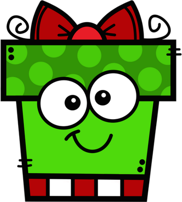 cadeau - fête - loisirs - smiley émoticône émoji cartoon clipart illustration - artémotic