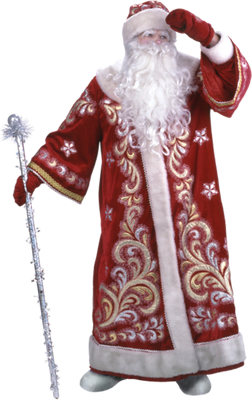père noël - fête - loisirs - smiley émoticône émoji cartoon clipart illustration - artémotic