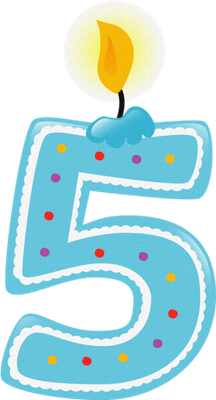 bougie d'anniversaire - fête - loisirs - smiley émoticône émoji cartoon clipart illustration - artémotic