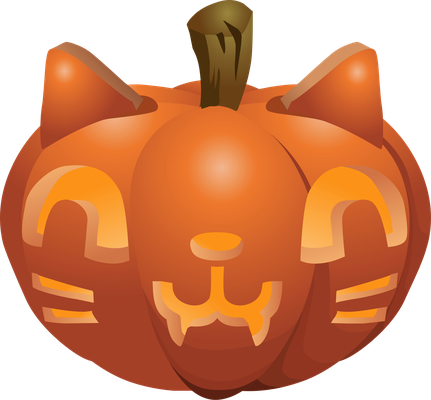 citrouille halloween - fête - loisirs - smiley émoticône émoji cartoon clipart illustration - artémotic