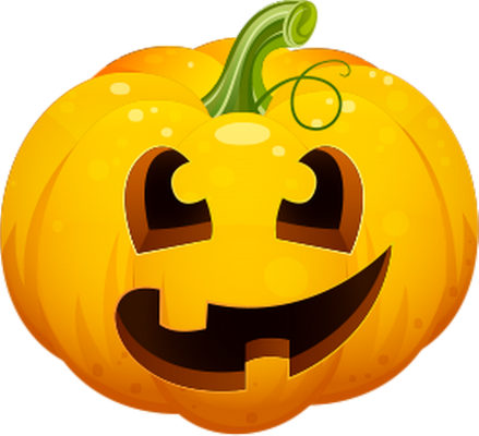 citrouille halloween - fête - loisirs - smiley émoticône émoji cartoon clipart illustration - artémotic
